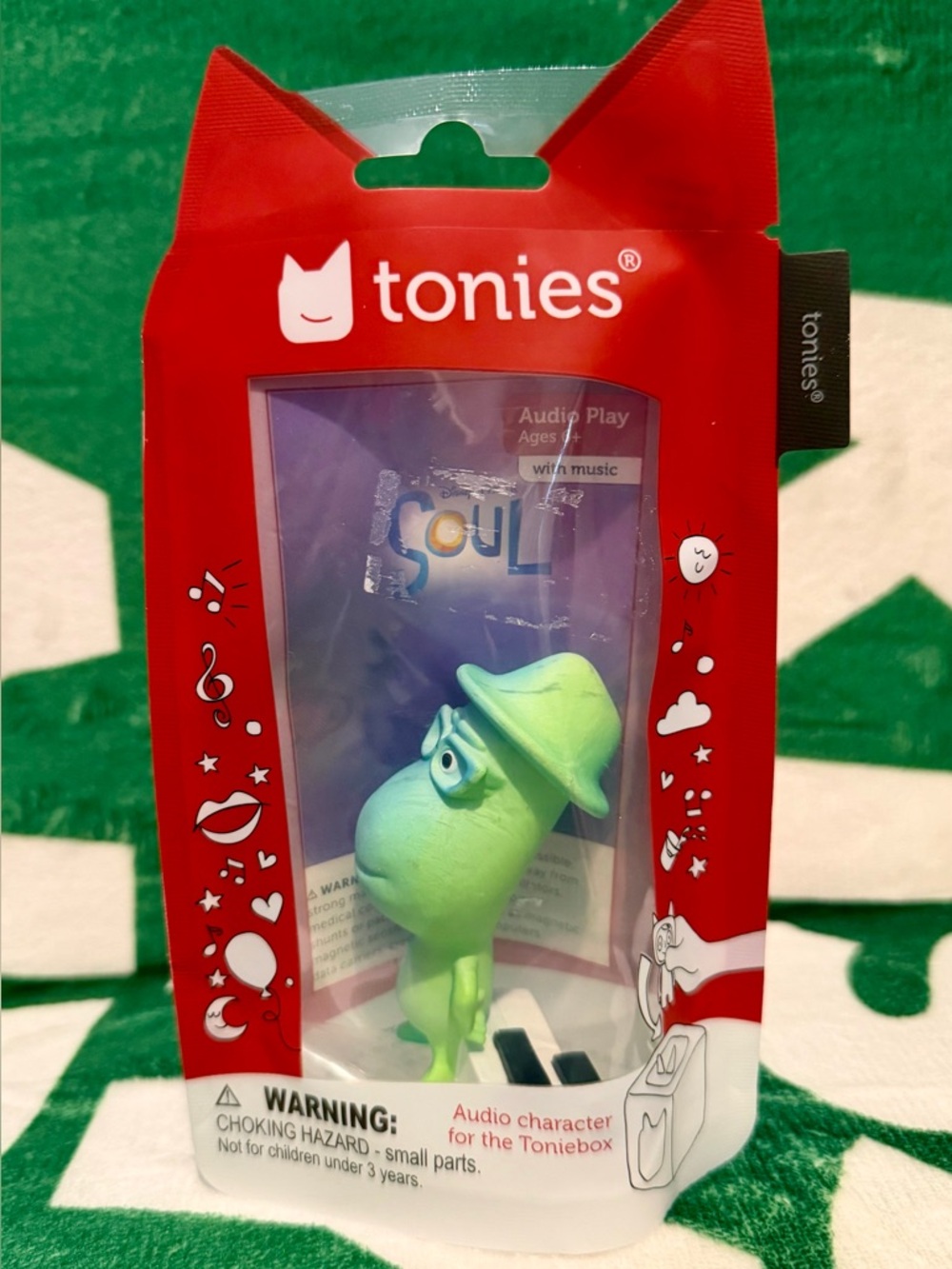 Tonies Disney Pixar Soul Green Audio Song Story Music Toniebox Figurine NEW